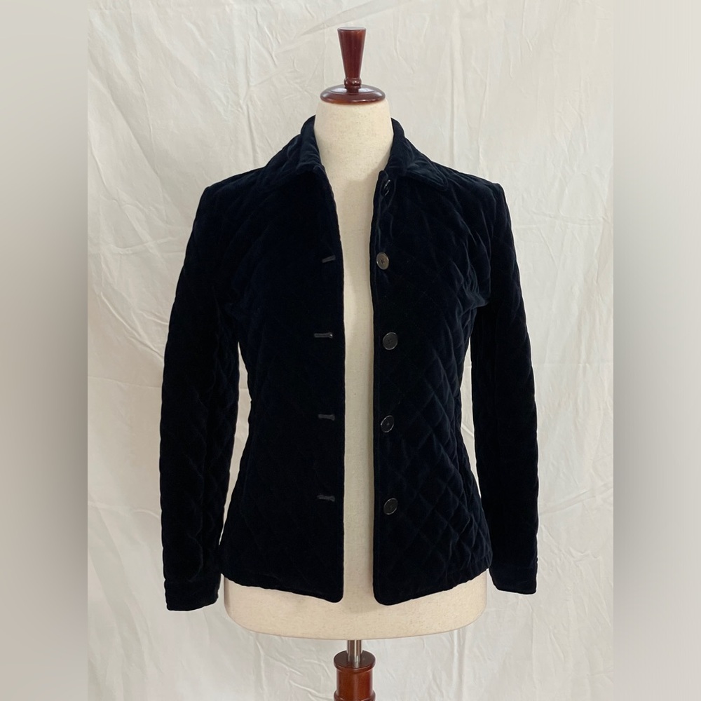 Ralph Lauren Navy Quilted Jacket